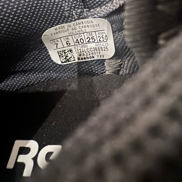 NIB Reebok Men’s Fusion Flexweave Comp Toe Industrial Shoes in Charcoal size 7 - Picture 9 of 9